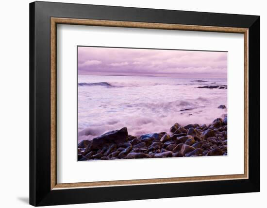 The Burren Coastline Near Doolin, County Clare, Munster, Republic of Ireland, Europe-Richard Cummins-Framed Photographic Print