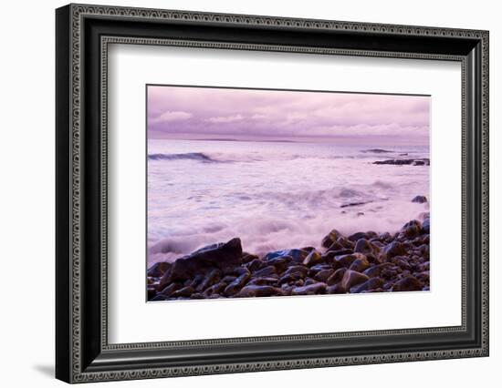 The Burren Coastline Near Doolin, County Clare, Munster, Republic of Ireland, Europe-Richard Cummins-Framed Photographic Print