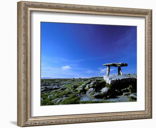 The Burren, Poulnabrone Dolmen, County Clare, Ireland-Marilyn Parver-Framed Photographic Print