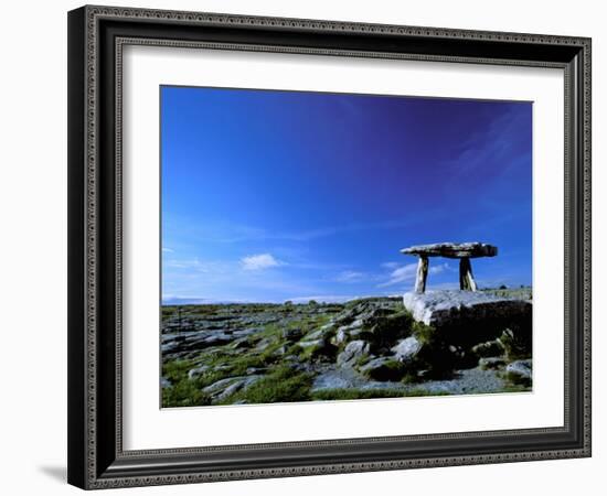 The Burren, Poulnabrone Dolmen, County Clare, Ireland-Marilyn Parver-Framed Photographic Print