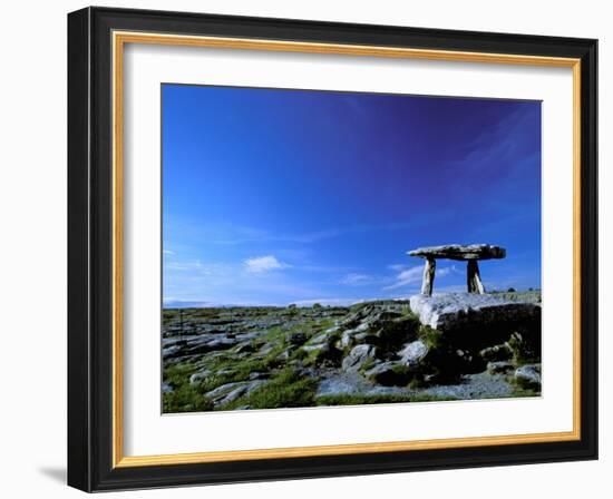 The Burren, Poulnabrone Dolmen, County Clare, Ireland-Marilyn Parver-Framed Photographic Print