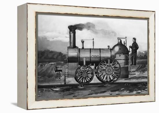 The Bury Engine, 1830-null-Framed Premier Image Canvas