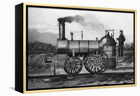 The Bury Engine, 1830-null-Framed Premier Image Canvas