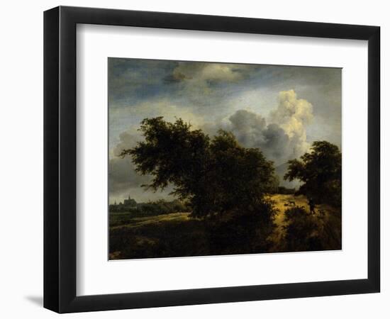 The Bush, Ca. 1650-82-Jacob van Ruisdael-Framed Art Print