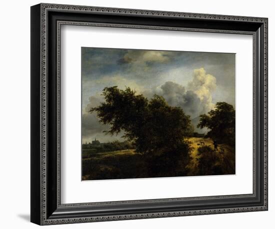 The Bush, Ca. 1650-82-Jacob van Ruisdael-Framed Art Print