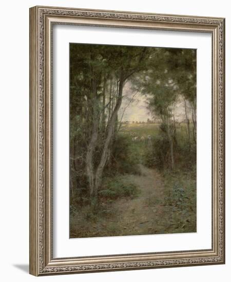 The Bush near Heidelberg, Melbourne, 1898-Frederick McCubbin-Framed Giclee Print