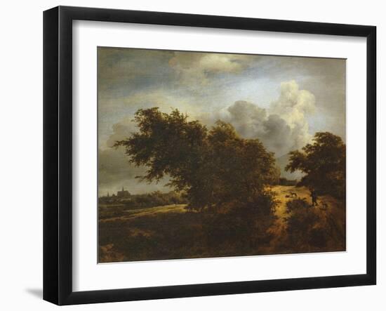 The Bush, or Path Among the Haarlem Dunes, C.1649-Jacob van Ruisdael-Framed Giclee Print