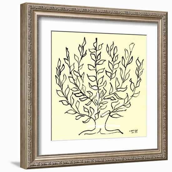 The Bush (Small)-Henri Matisse-Framed Serigraph