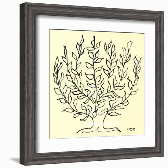 The Bush (Small)-Henri Matisse-Framed Serigraph