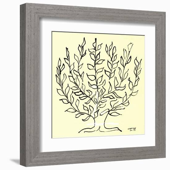 The Bush (Small)-Henri Matisse-Framed Serigraph