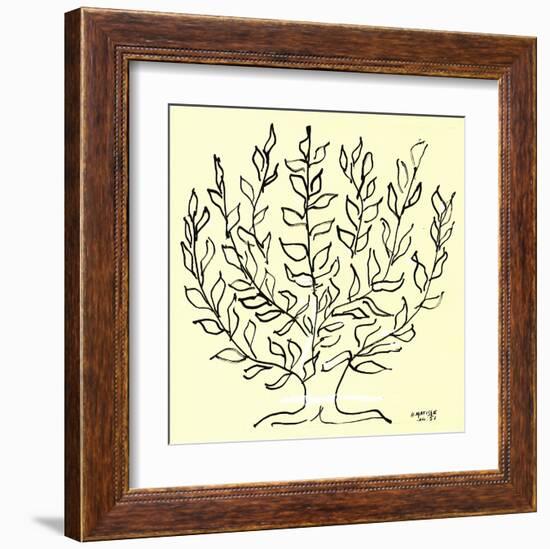 The Bush (Small)-Henri Matisse-Framed Serigraph