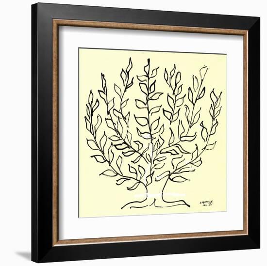 The Bush (Small)-Henri Matisse-Framed Serigraph