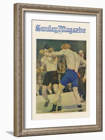 The Business of Boxing-null-Framed Art Print