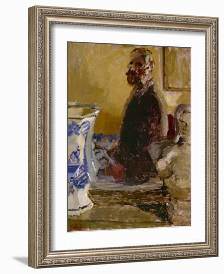 The Bust of Tom Sayers; a Self-Portrait, C.1913-15-Walter Richard Sickert-Framed Giclee Print