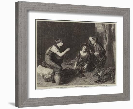 The Butt, Shooting a Cherry-William Mulready-Framed Giclee Print