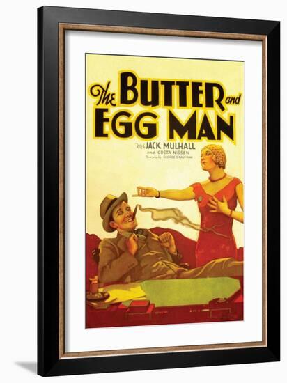 The Butter and Egg Man-null-Framed Art Print