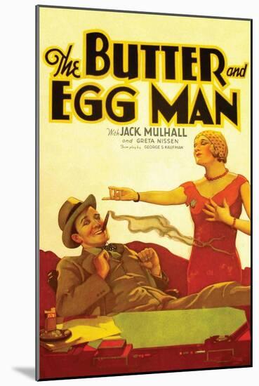 The Butter and Egg Man-null-Mounted Art Print