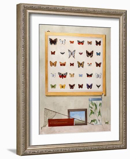 The Butterfly Collector, 2012-13-Rebecca Campbell-Framed Giclee Print