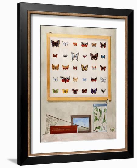 The Butterfly Collector, 2012-13-Rebecca Campbell-Framed Giclee Print