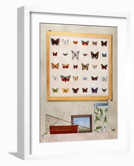 The Butterfly Collector, 2012-13-Rebecca Campbell-Framed Giclee Print