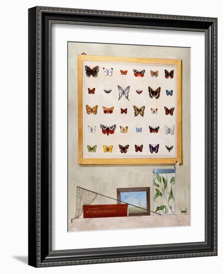 The Butterfly Collector, 2012-13-Rebecca Campbell-Framed Giclee Print