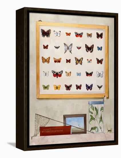 The Butterfly Collector, 2012-13-Rebecca Campbell-Framed Premier Image Canvas