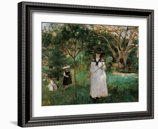 The Butterfly Hunt-Berthe Morisot-Framed Giclee Print