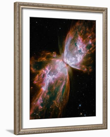 The Butterfly Nebula-Stocktrek Images-Framed Photographic Print