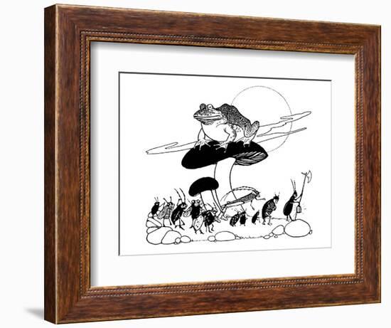 The Butterfly's Ball-Willy Pogany-Framed Premium Giclee Print