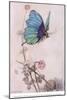 The Butterfly Took Wing-Warwick Goble-Mounted Giclee Print