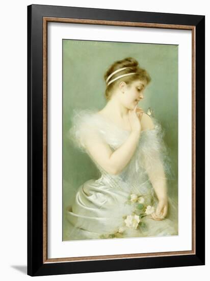 The Butterfly-Pierre Carrier-belleuse-Framed Giclee Print