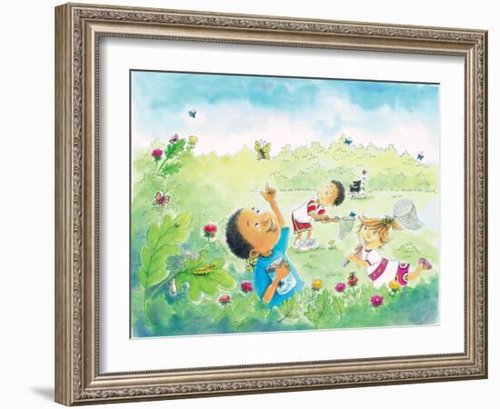 The Butterly Egg - Humpty Dumpty-Amy Wummer-Framed Giclee Print