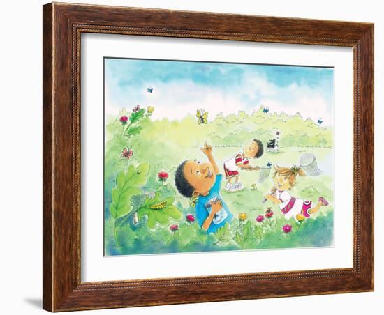 The Butterly Egg - Humpty Dumpty-Amy Wummer-Framed Giclee Print