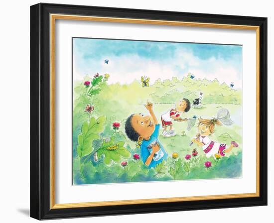 The Butterly Egg - Humpty Dumpty-Amy Wummer-Framed Giclee Print