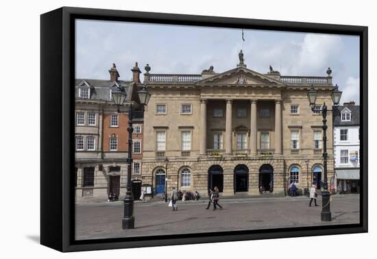 The Buttermarket, Market Square, Newark, Nottinghamshire, England, United Kingdom-Rolf Richardson-Framed Premier Image Canvas