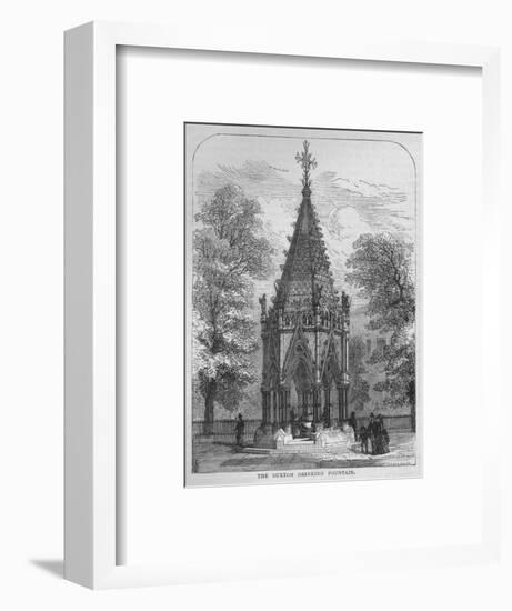 The Buxton Drinking Fountain, Westminster, London, c1870 (1878)-Unknown-Framed Giclee Print