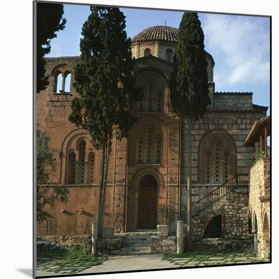 The Byzantine Monastery at Daphni, 11th Century-CM Dixon-Mounted Photographic Print