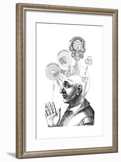 The Cabalistic Analysis of the Mind and the Senses, 1617-null-Framed Giclee Print
