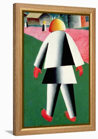 The 'Cabby' or Droshky Driver-Kasimir Malevich-Framed Premier Image Canvas