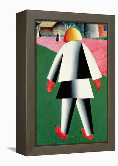 The 'Cabby' or Droshky Driver-Kasimir Malevich-Framed Premier Image Canvas