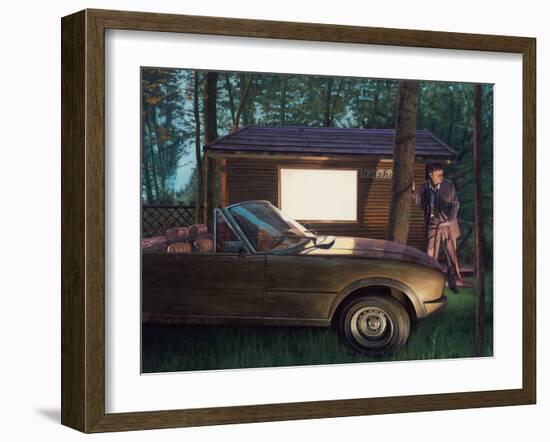 The Cabin, 2006-Aris Kalaizis-Framed Giclee Print