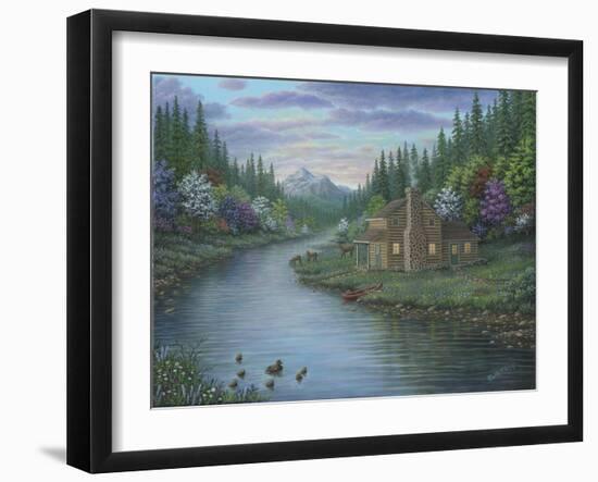 The Cabin-Robert Wavra-Framed Giclee Print