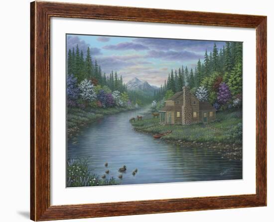 The Cabin-Robert Wavra-Framed Giclee Print