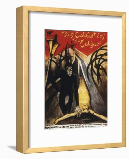 The Cabinet Of Dr. Calagari - 1920-null-Framed Giclee Print