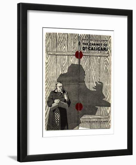 The Cabinet of Dr. Caligari, 1919-null-Framed Art Print