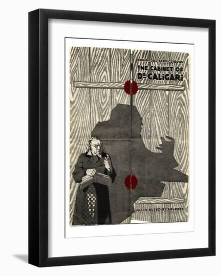 The Cabinet of Dr. Caligari, 1919-null-Framed Art Print