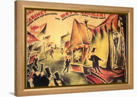 The Cabinet of Dr. Caligari, 1919-null-Framed Stretched Canvas