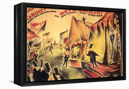 The Cabinet of Dr. Caligari, 1919-null-Framed Stretched Canvas