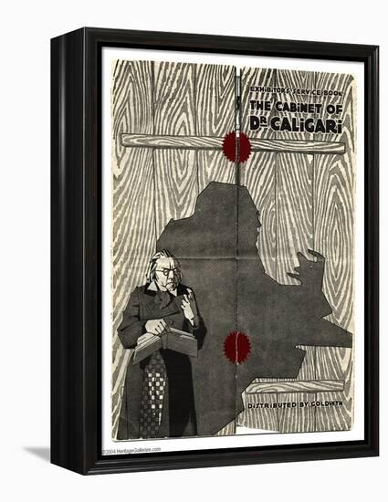 The Cabinet of Dr. Caligari, 1919-null-Framed Stretched Canvas