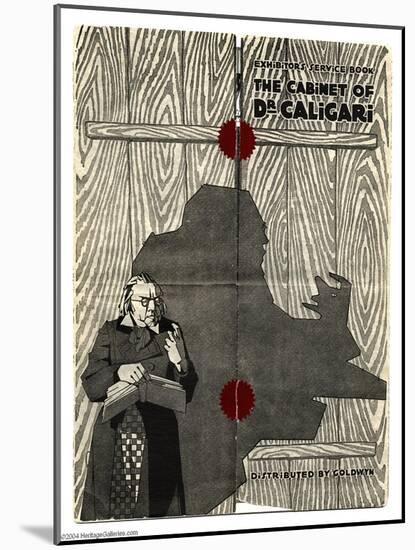 The Cabinet of Dr. Caligari, 1919-null-Mounted Art Print